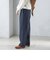 〈手洗い可能〉両面起毛 ストレート パンツ