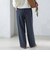 〈手洗い可能〉両面起毛 ストレート パンツ