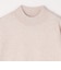 SHIPS any: 〈手洗い可能〉 ミラノリブ モックネック ニット 25AW◇