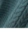 SHIPS any:〈手洗い可能〉アラン / ガーター 編み リラックス クルーネック ニット◇