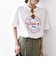 GOOD ROCK SPEED:〈洗濯機可能〉NYC ラウンド ロゴ プリント TEE