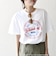 GOOD ROCK SPEED:〈洗濯機可能〉NYC ラウンド ロゴ プリント TEE