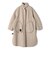 SHIPS Primary Navy Label:メルトン リバー ステンカラー コート
