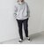 SHIPS any:〈洗濯機可能〉ニット フリース 裏起毛 スリム ジョガー パンツ 24FW (セットアップ対応)◇