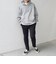 SHIPS any:〈洗濯機可能〉ニット フリース 裏起毛 スリム ジョガー パンツ 24FW (セットアップ対応)◇