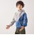 SHIPS any:〈洗濯機可能〉デザイン ポンチ プルオーバー パーカー <KIDS>◇