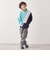 SHIPS any:〈洗濯機可能〉デザイン ポンチ プルオーバー パーカー <KIDS>◇