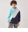 SHIPS any:〈洗濯機可能〉デザイン ポンチ プルオーバー パーカー <KIDS>◇