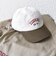 【SHIPS別注】WHITE FIELD:ロゴキャップ