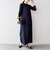 SHIPS any:〈洗濯機可能〉ツイード ライク サロペット［NAVY BLUE］
