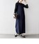 SHIPS any:〈洗濯機可能〉ツイード ライク サロペット［NAVY BLUE］