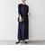 SHIPS any:〈洗濯機可能〉ツイード ライク サロペット［NAVY BLUE］