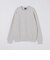 SHIPS:〈手洗い可能〉TEXBRID(R) コットン ウール ピケ クルーネック ニット