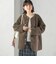 【一部WEB限定】〈手洗い可能〉NEW リバーシブル ボア ブルゾン