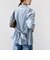 【WEB限定】〈手洗い可能〉ストライプ 2WAY リボン シャツ