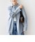 【WEB限定】〈手洗い可能〉ストライプ 2WAY リボン シャツ