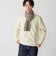 SHIPS:〈手洗い可能〉7ゲージ ウール カシミヤ ボイル モックネック