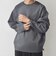 SHIPS any:〈手洗い可能〉メッシュ スピンドル スウェットライク テック ニット◇