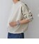 SHIPS any:〈手洗い可能〉メッシュ スピンドル スウェットライク テック ニット◇