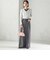 〈手洗い可能〉ソフィー ツイル ストレッチ ポケット デザイン パンツ