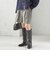 〈手洗い可能〉ウォッシャブル ウール チェック ハーフ パンツ