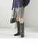 〈手洗い可能〉ウォッシャブル ウール チェック ハーフ パンツ