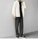 SHIPS any: CLASSY バックタック スウェット ジップ パーカー◇