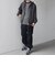 SHIPS any: CLASSY バックタック スウェット ジップ パーカー◇