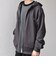 SHIPS any: CLASSY バックタック スウェット ジップ パーカー◇