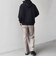 SHIPS any: CLASSY バックタック スウェット ジップ パーカー◇