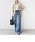 【WEB限定】〈洗濯機可能〉コーデュロイ ギャザー シャツ 羽織