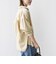 【WEB限定】〈洗濯機可能〉コーデュロイ ギャザー シャツ 羽織