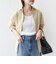 【WEB限定】〈洗濯機可能〉コーデュロイ ギャザー シャツ 羽織