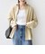 【WEB限定】〈洗濯機可能〉コーデュロイ ギャザー シャツ 羽織