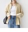 【WEB限定】〈洗濯機可能〉コーデュロイ ギャザー シャツ 羽織