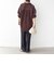 【WEB限定】〈洗濯機可能〉コーデュロイ ギャザー シャツ 羽織