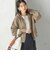 ミニ 裏毛 ジップ アップ フーディ