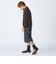 City Ambient Products:〈手洗い可能〉ポリエステル メッシュ ニット ポロ ロングスリーブ
