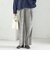 〈手洗い可能〉ウォッシャブル ウール タック パンツ
