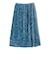 SHIPS Primary Navy Label:〈手洗い可能〉クラッシュ ベロア スカート