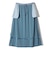 SHIPS Primary Navy Label:〈手洗い可能〉クラッシュ ベロア スカート