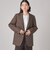 SHIPS NINE CASE: チェック テーラード ジャケット