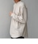 SHIPS any: 360° THE CIRCLE STRETCH ジャガード ジャージー ポケット Tシャツ(ロンT/セットアップ対応)◇