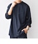 SHIPS any: 360° THE CIRCLE STRETCH ジャガード ジャージー ポケット Tシャツ(ロンT/セットアップ対応)◇