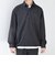 SHIPS any: 360° THE CIRCLE STRETCH ウールライク スキッパー プルオーバー シャツ(セットアップ対応)◇