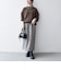 SHIPS any: French Merino ウール クルーネック ニット◇