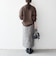 SHIPS any: French Merino ウール クルーネック ニット◇