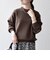 SHIPS any: French Merino ウール クルーネック ニット◇