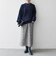 SHIPS any: LOUNGE FOX シャギー セミモックネック ニット◇