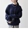 SHIPS any: LOUNGE FOX シャギー セミモックネック ニット◇